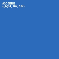 #2C6BBB - Astral Color Image