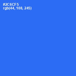 #2C6CF5 - Mariner Color Image