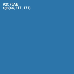 #2C75AB - Astral Color Image
