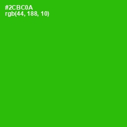 #2CBC0A - La Palma Color Image