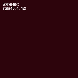 #2D040C - Sepia Black Color Image