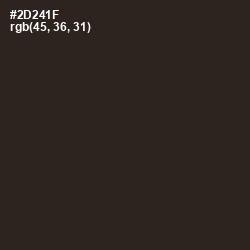#2D241F - Zeus Color Image