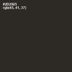 #2D2925 - Shark Color Image