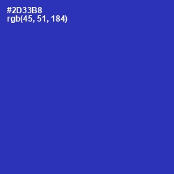 #2D33B8 - Governor Bay Color Image