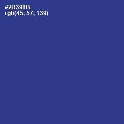 #2D398B - Bay of Many Color Image