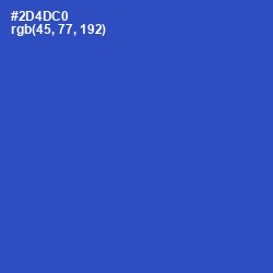 #2D4DC0 - Mariner Color Image