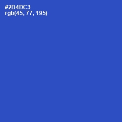 #2D4DC3 - Mariner Color Image