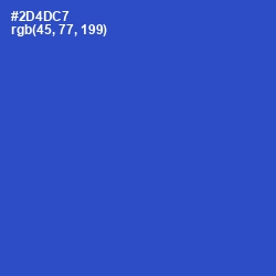 #2D4DC7 - Mariner Color Image