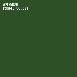 #2D5026 - Lunar Green Color Image