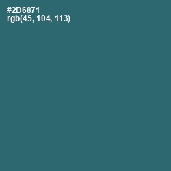 #2D6871 - Casal Color Image