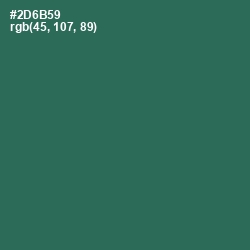 #2D6B59 - Amazon Color Image