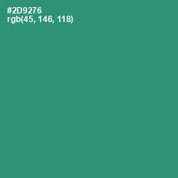 #2D9276 - Eucalyptus Color Image
