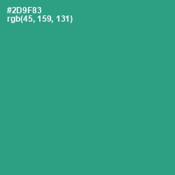 #2D9F83 - Lochinvar Color Image