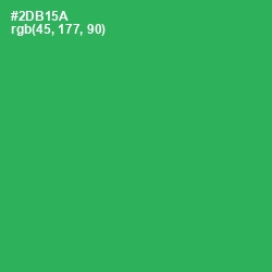 #2DB15A - Sea Green Color Image