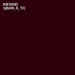 #2E000D - Sepia Black Color Image