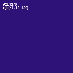 #2E1278 - Persian Indigo Color Image