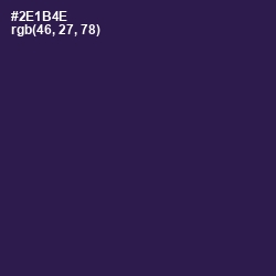 #2E1B4E - Valhalla Color Image