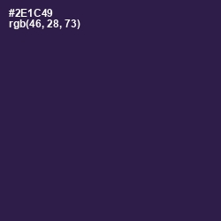 #2E1C49 - Valhalla Color Image
