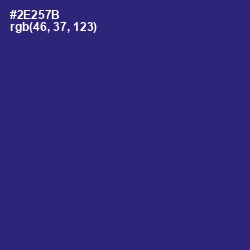 #2E257B - Minsk Color Image