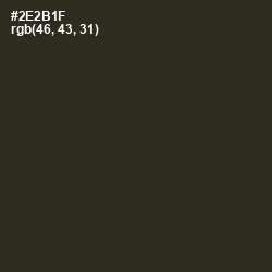 #2E2B1F - Log Cabin Color Image