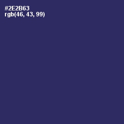 #2E2B63 - Jacarta Color Image