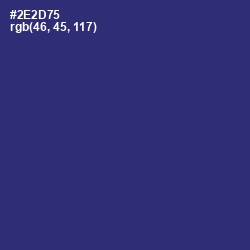 #2E2D75 - Astronaut Color Image