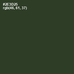 #2E3D25 - Rangitoto Color Image