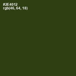 #2E4012 - Clover Color Image