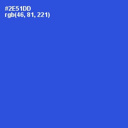 #2E51DD - Mariner Color Image
