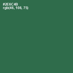 #2E6C4B - Killarney Color Image
