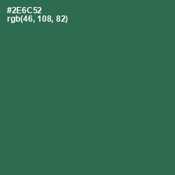#2E6C52 - Killarney Color Image