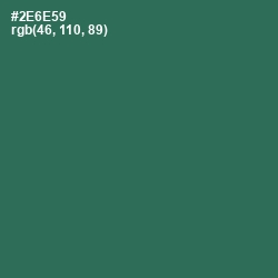 #2E6E59 - Amazon Color Image