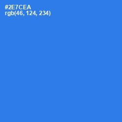 #2E7CEA - Mariner Color Image