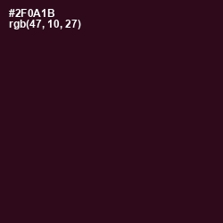 #2F0A1B - Tamarind Color Image