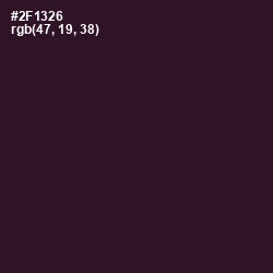 #2F1326 - Revolver Color Image