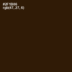 #2F1B06 - Jacko Bean Color Image