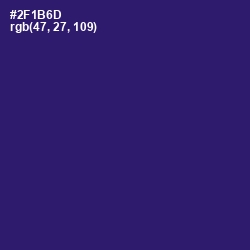 #2F1B6D - Persian Indigo Color Image