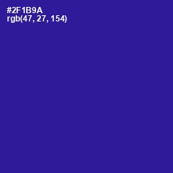 #2F1B9A - Blue Gem Color Image