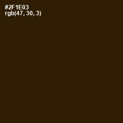 #2F1E03 - Jacko Bean Color Image