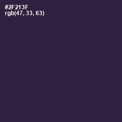 #2F213F - Ebony Clay Color Image