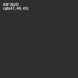 #2F302D - Heavy Metal Color Image