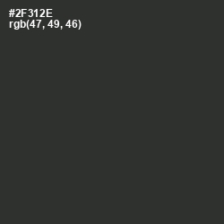 #2F312E - Heavy Metal Color Image