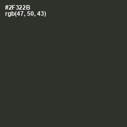 #2F322B - Heavy Metal Color Image