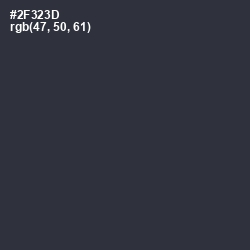 #2F323D - Outer Space Color Image