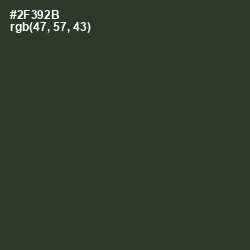 #2F392B - Heavy Metal Color Image