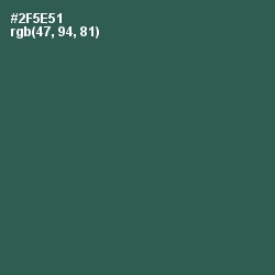 #2F5E51 - Spectra Color Image