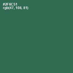 #2F6C51 - Killarney Color Image