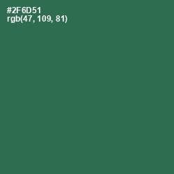 #2F6D51 - Killarney Color Image