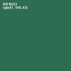 #2F6D53 - Killarney Color Image