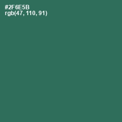 #2F6E5B - Amazon Color Image